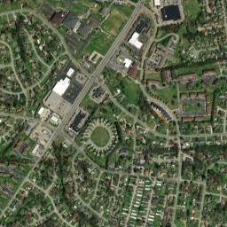 Glen Oaks Tennessee High Resolution Satellite Map
