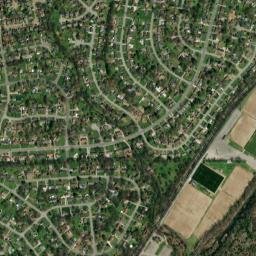 Rosewood Tennessee High Resolution Satellite Map