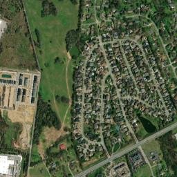 Scottish Highlands Tennessee High Resolution Satellite Map