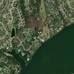 Bluegrass Meadows Tennessee High Resolution Satellite Map