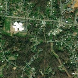 Skyline Heights Tennessee High Resolution Satellite Map