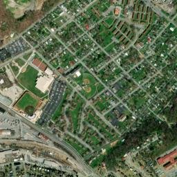 Keystone Tennessee High Resolution Satellite Map