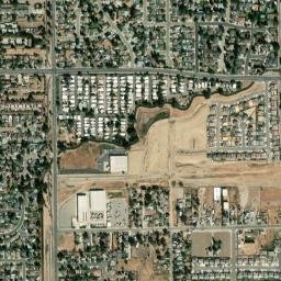 Ambler California High Resolution Satellite Map