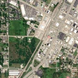Claremore map(satellite map)