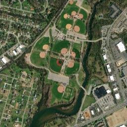 Oakvale Tennessee High Resolution Satellite Map