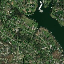 Lake Club Estates Tennessee High Resolution Satellite Map