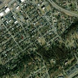 Johnson City map(satellite map)