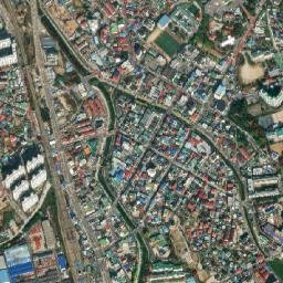 Okcheon map(satellite map)