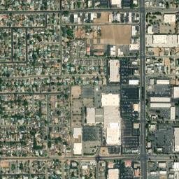 2727-2737 W Victor Ave Visalia CA High Resolution Satellite Map
