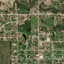 1528 North 9th Street Perry OK 73077 High Resolution Satellite Map