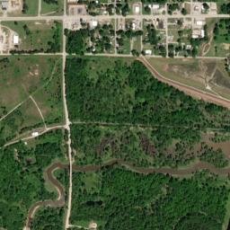 South 36600 Road, Cleveland, OK 74020 High Resolution Satellite Map