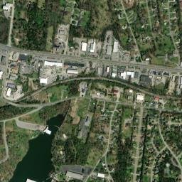 Rockland Tennessee High Resolution Satellite Map