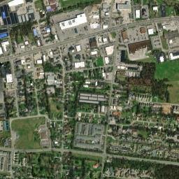 Hendersonville map(satellite map)