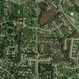 Maple Row Estates Tennessee High Resolution Satellite Map