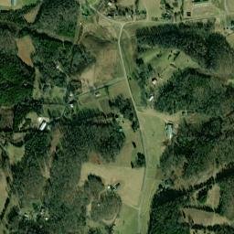 Locust Springs Tennessee High Resolution Satellite Map