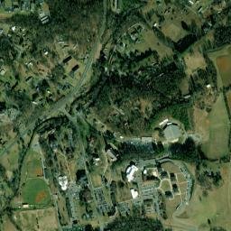 Milligan Tennessee High Resolution Satellite Map