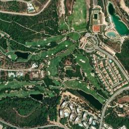 Satellite view of Real Club de Golf de Sotogrande
