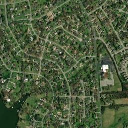 Sarah Berry Annex Tennessee High Resolution Satellite Map