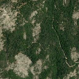 Upper Grouse Valley Rd Springville CA High Resolution Satellite Map