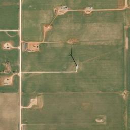 Satellite view of The Ames crater