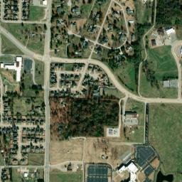 5805-5807 South 41st Street Rogers High Resolution Satellite Map