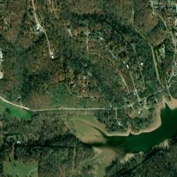 Monte Ne Shores Arkansas High Resolution Satellite Map