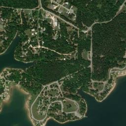 Oak Grove Arkansas High Resolution Satellite Map