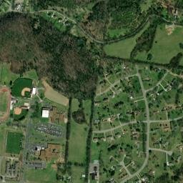 Dalemere Tennessee High Resolution Satellite Map