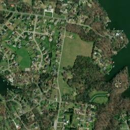 2387 Saundersville Ferry Rd, Mt Juliet, TN  High Resolution Satellite Map