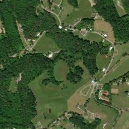 Indian Creek Tennessee High Resolution Satellite Map