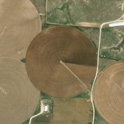 Sherman County map(satellite map)