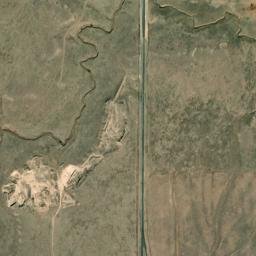 Hansford County map(satellite map)