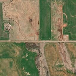 3304 E Wood Rd Waukomis OK High Resolution Satellite Map