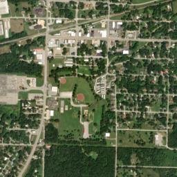 Flippin map(satellite map)