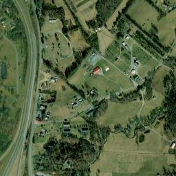 Okolona Tennessee High Resolution Satellite Map