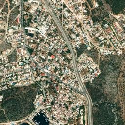 Kalkan map(satellite map)