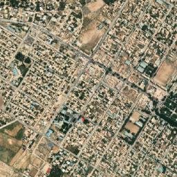 Aībak map(satellite map)