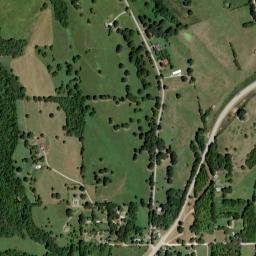 Carrollton Arkansas High Resolution Satellite Map