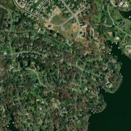 Indian Lake Forest Tennessee High Resolution Satellite Map