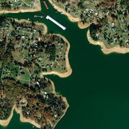 Hopper Bluff Tennessee High Resolution Satellite Map