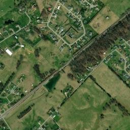 Bald Crossing Tennessee High Resolution Satellite Map