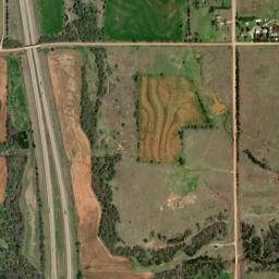 23851-23901 25th Street, Perry, OK 73077 High Resolution Satellite Map