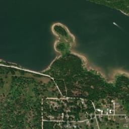 Hickory Creek Arkansas High Resolution Satellite Map