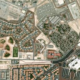 Nellis Air Force Base map(satellite map)
