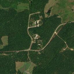 Benton Cut Tennessee High Resolution Satellite Map