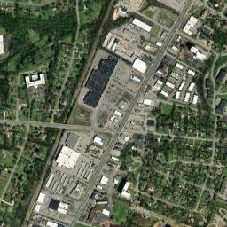 Montague Tennessee High Resolution Satellite Map