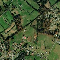 Gaby Hills Tennessee High Resolution Satellite Map