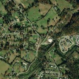 Drinnon Heights Tennessee High Resolution Satellite Map