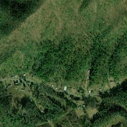 Three Mountains Tennessee High Resolution Satellite Map