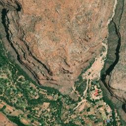 Supai Arizona High Resolution Satellite Map